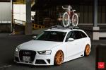 Audi A4 Avant 2.0T Quattro on Vossen Wheels (VFS4) 2018 года (JP)